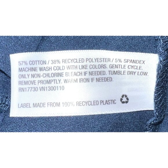 Goodfellow & Co Mens Blue Crewneck T-Shirt Size Large Cotton Blend Casual Fit - Picture 4 of 4